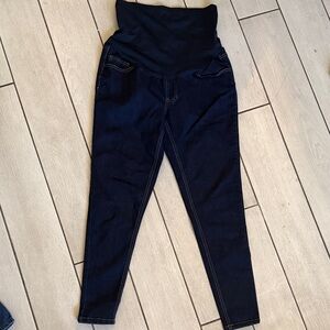 Maternity size medium  Women's Dark Blue Jeggings